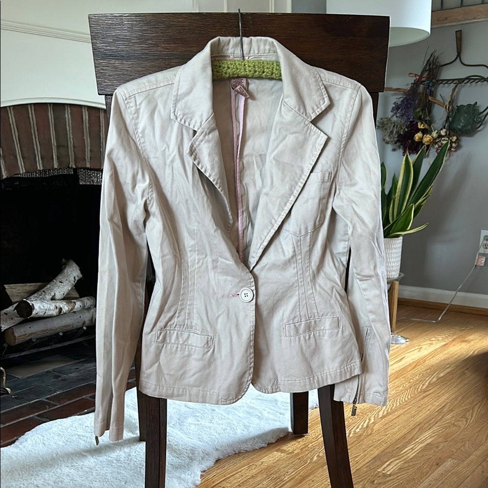 Women's Khaki Blazer